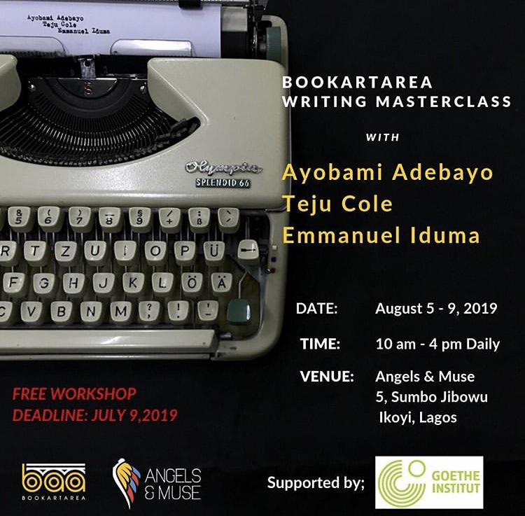 BookArtArea Writing Masterclass